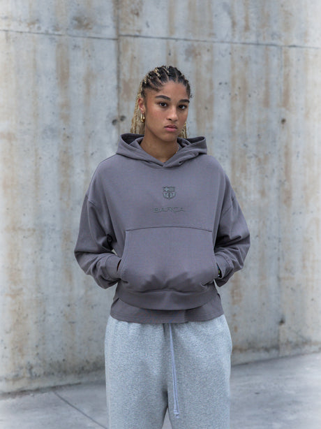 Sudadera gris Barça Organic Goals - Mujer