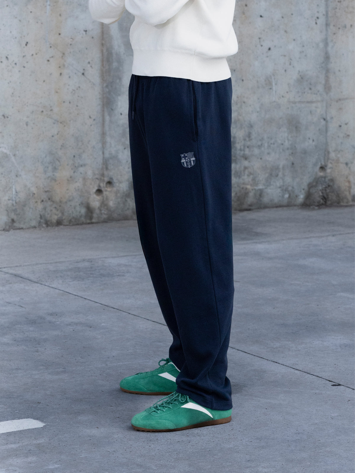 Pantalon bleu marine Barça Organic Goals