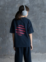 T-shirt Junior Navy Barça Organic Goals