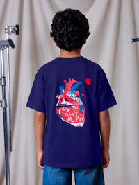 T-Shirt Junior FC Barcelona x LCDC – Cor Culer