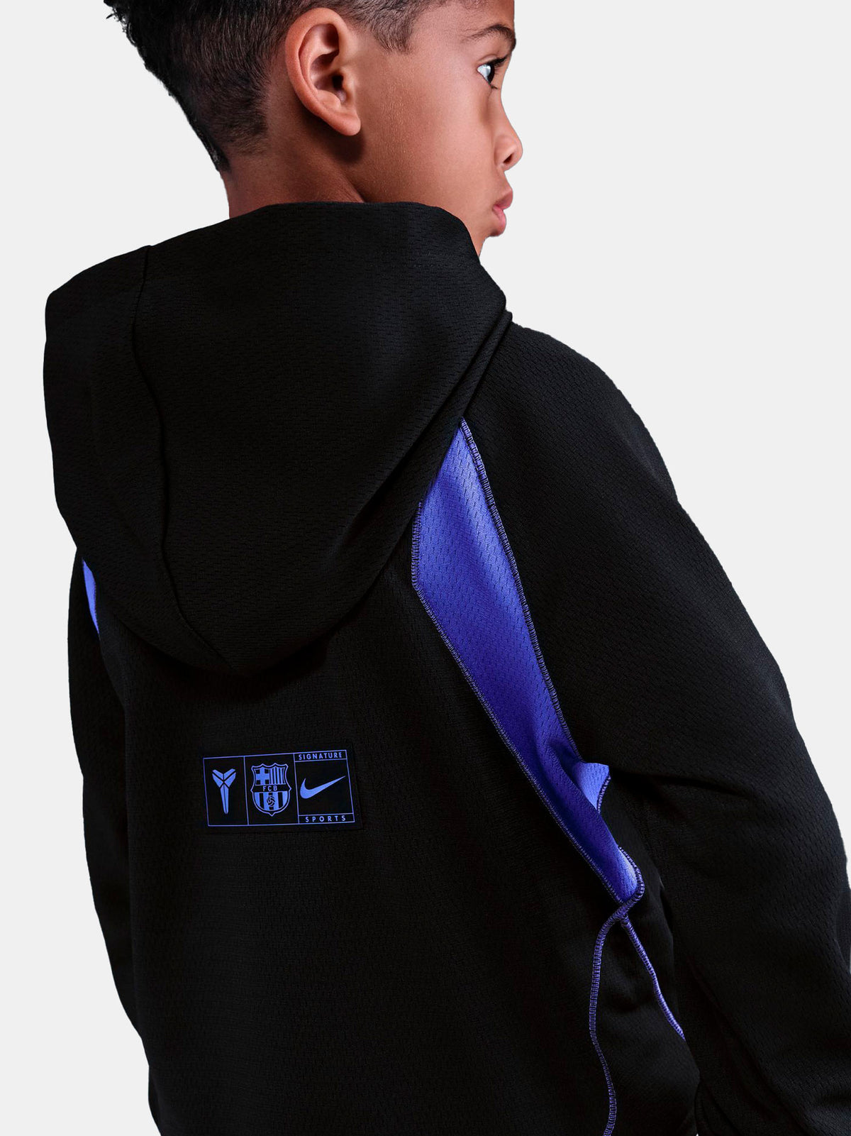 Sudadera Junior con capucha express away FC Barcelona x Kobe Bryant Nike