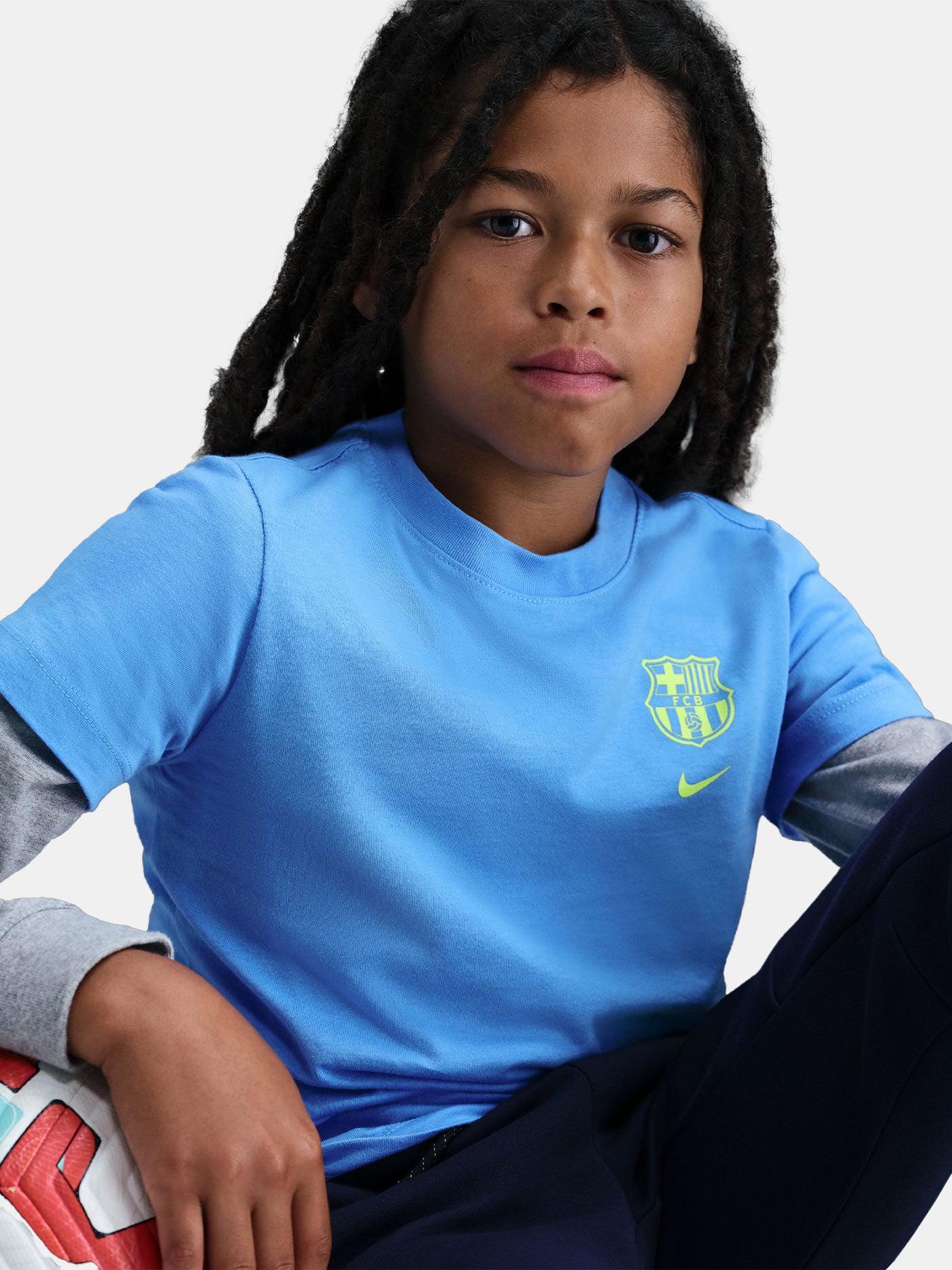 T-shirt junior FC Barcelona Nike supporter