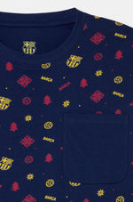 Pyjama de Noël Junior FC Barcelone 