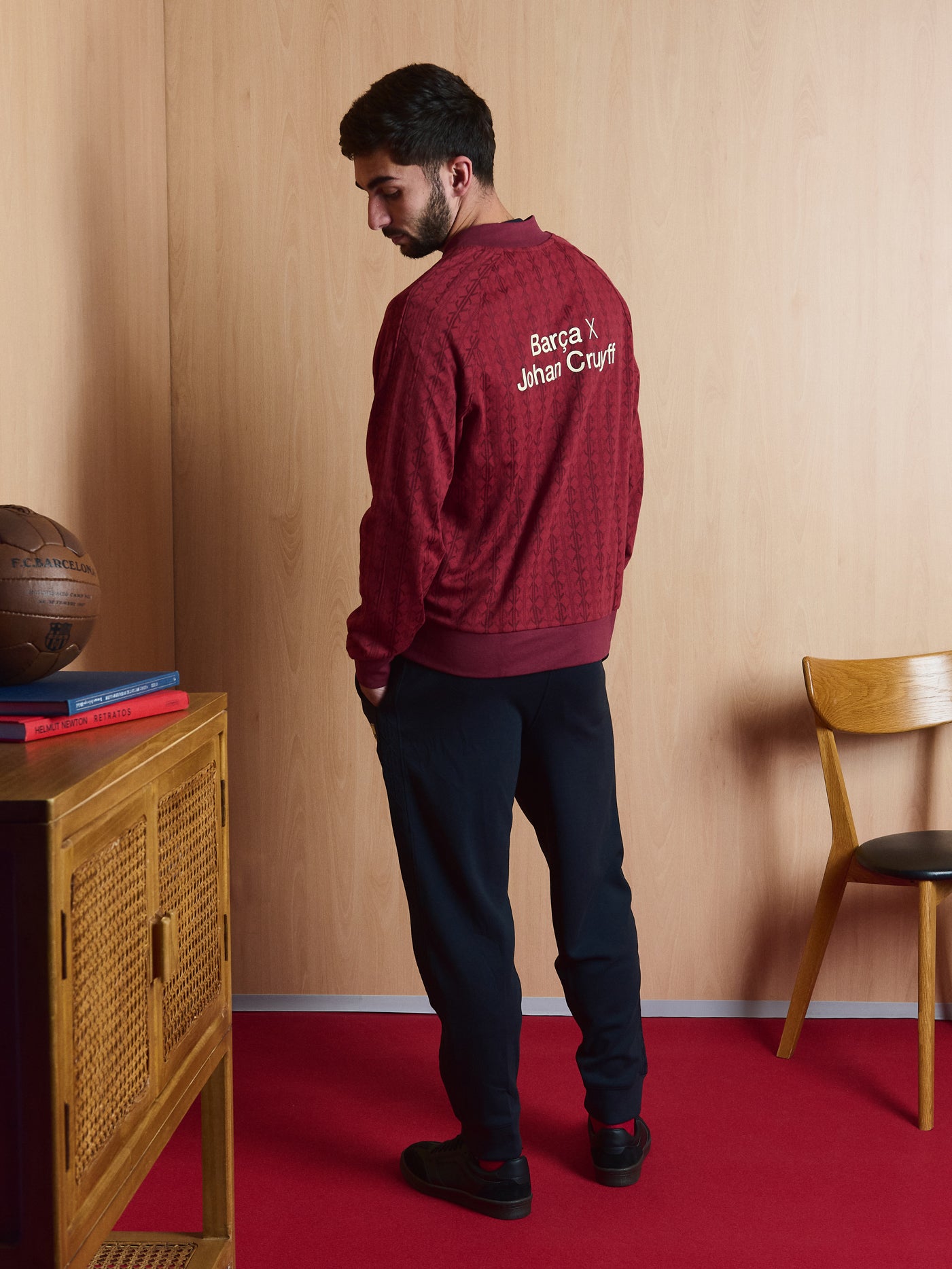 Veste légère Rouge Cruyff Barça