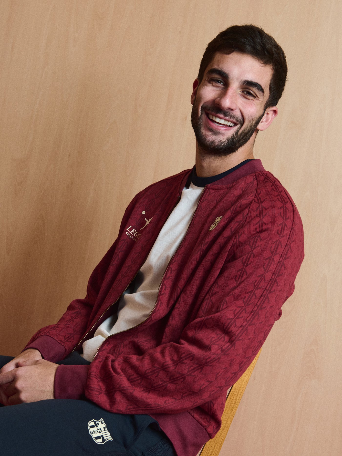 Chaqueta ligera Roja Cruyff Barça