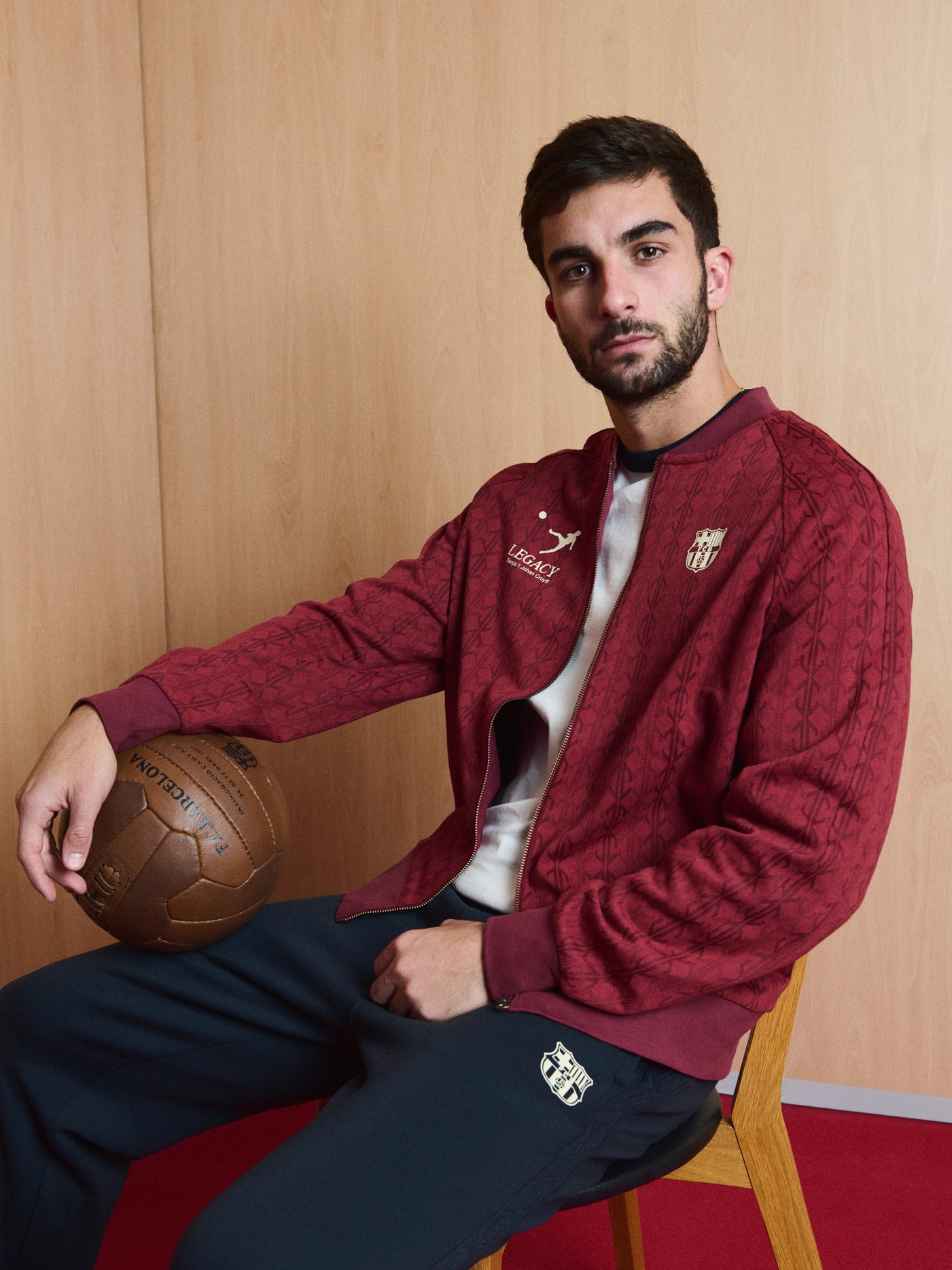 Veste légère Rouge Cruyff Barça