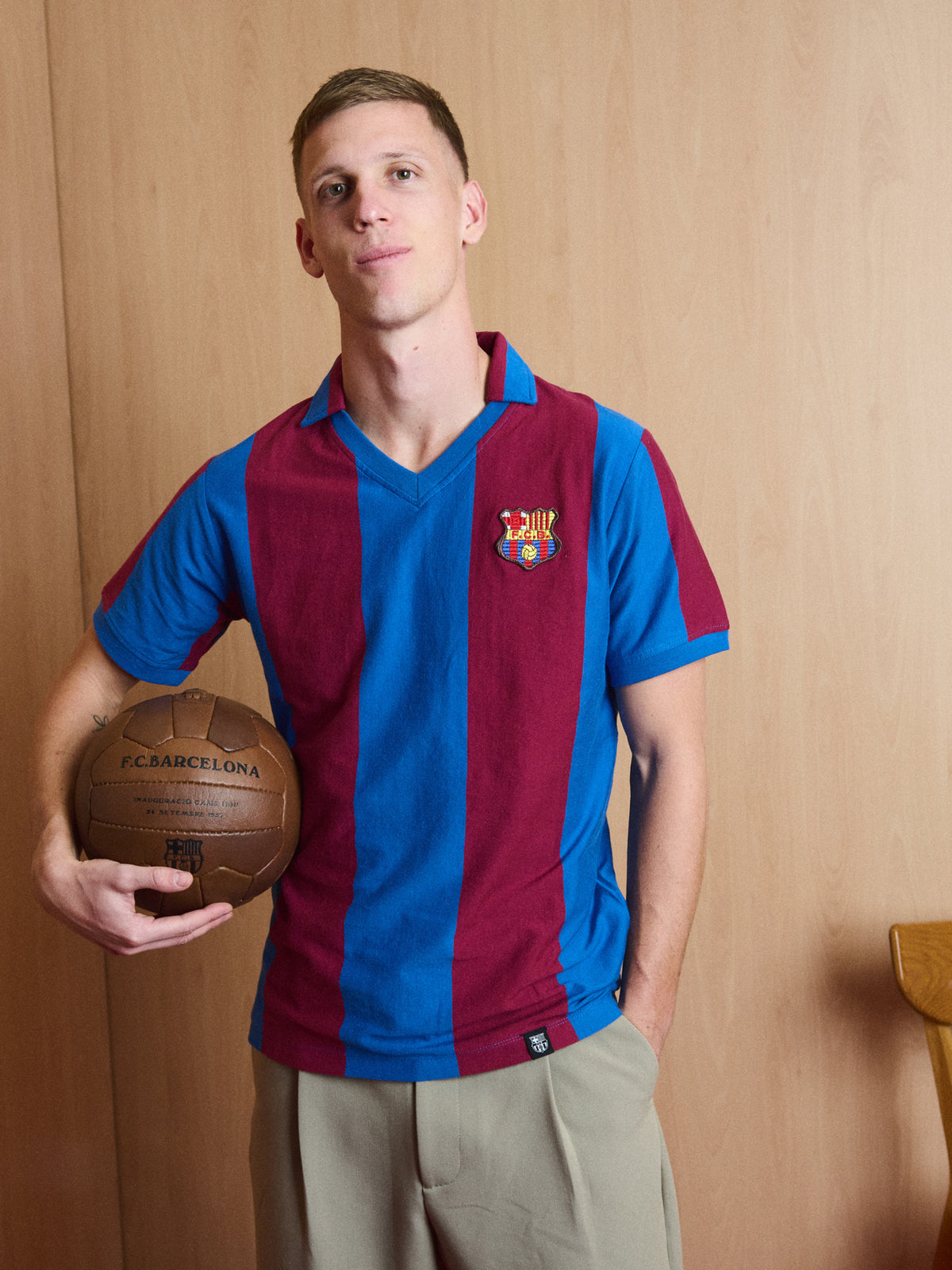 T-Shirt Heimtrikot FC Barcelona 1980-81