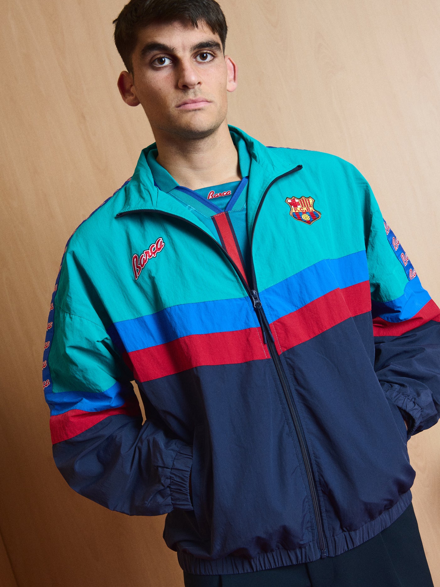 FC Barcelona retro jacket