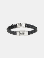 Bracelet Black Braided