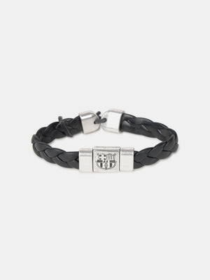 Bracelet Black Braided