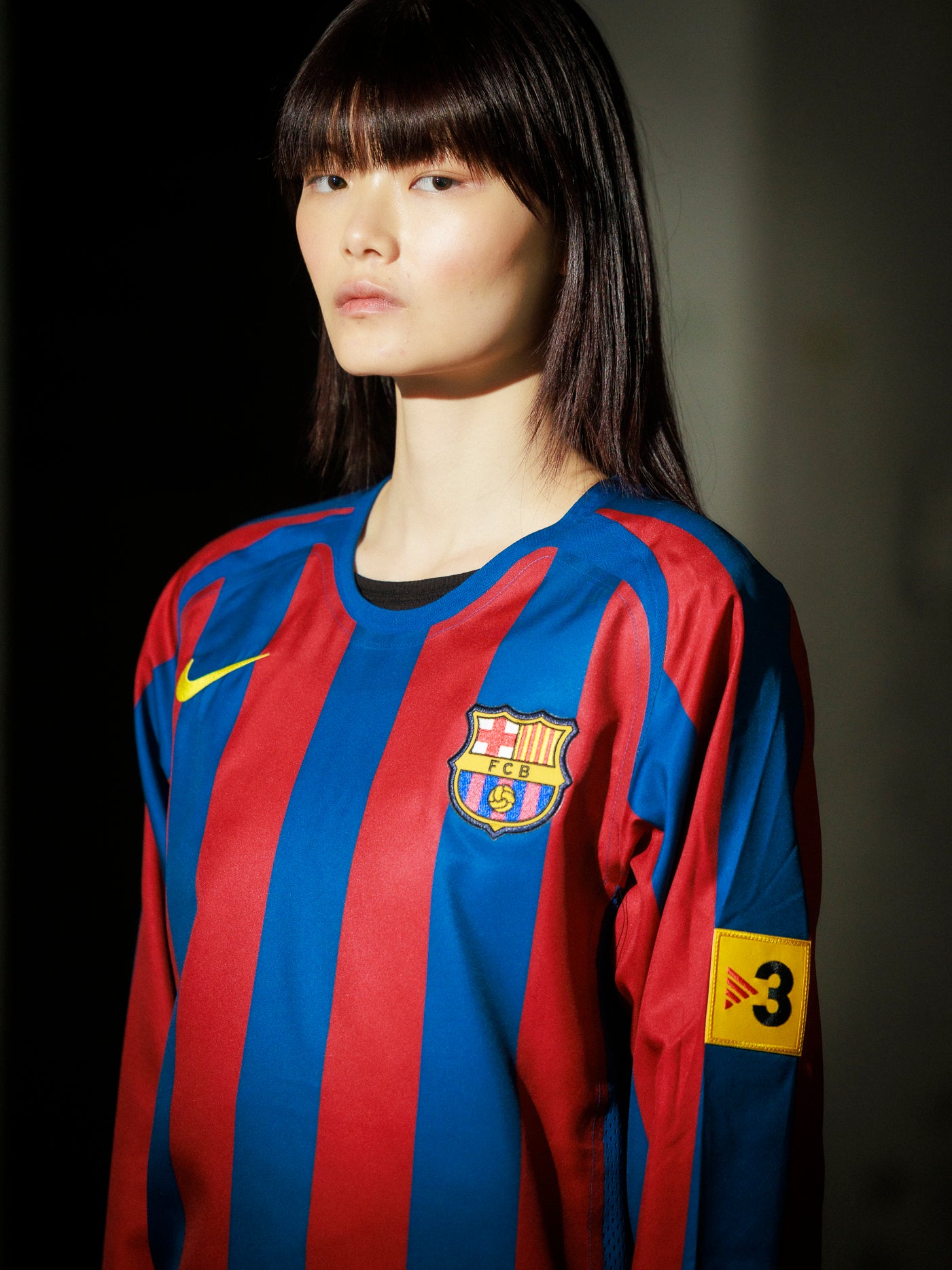 sサイズ　ロナウジーニョ FCバルセロナ 2005/06リイシュー ロナウジーニョ FCバルセロナ 2005/06 リイシュー 長袖ジャージ | FC