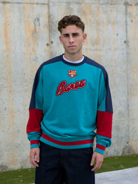 Sweat Retro 1899 Turquoise Barça