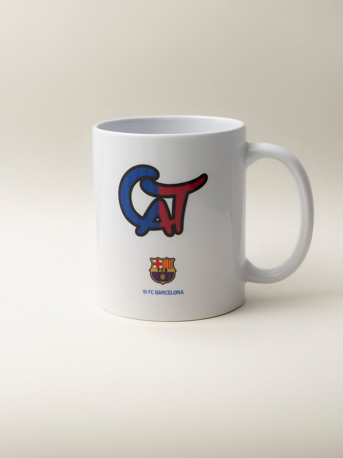 FC Barcelona CAT White Mug – Barça Official Store