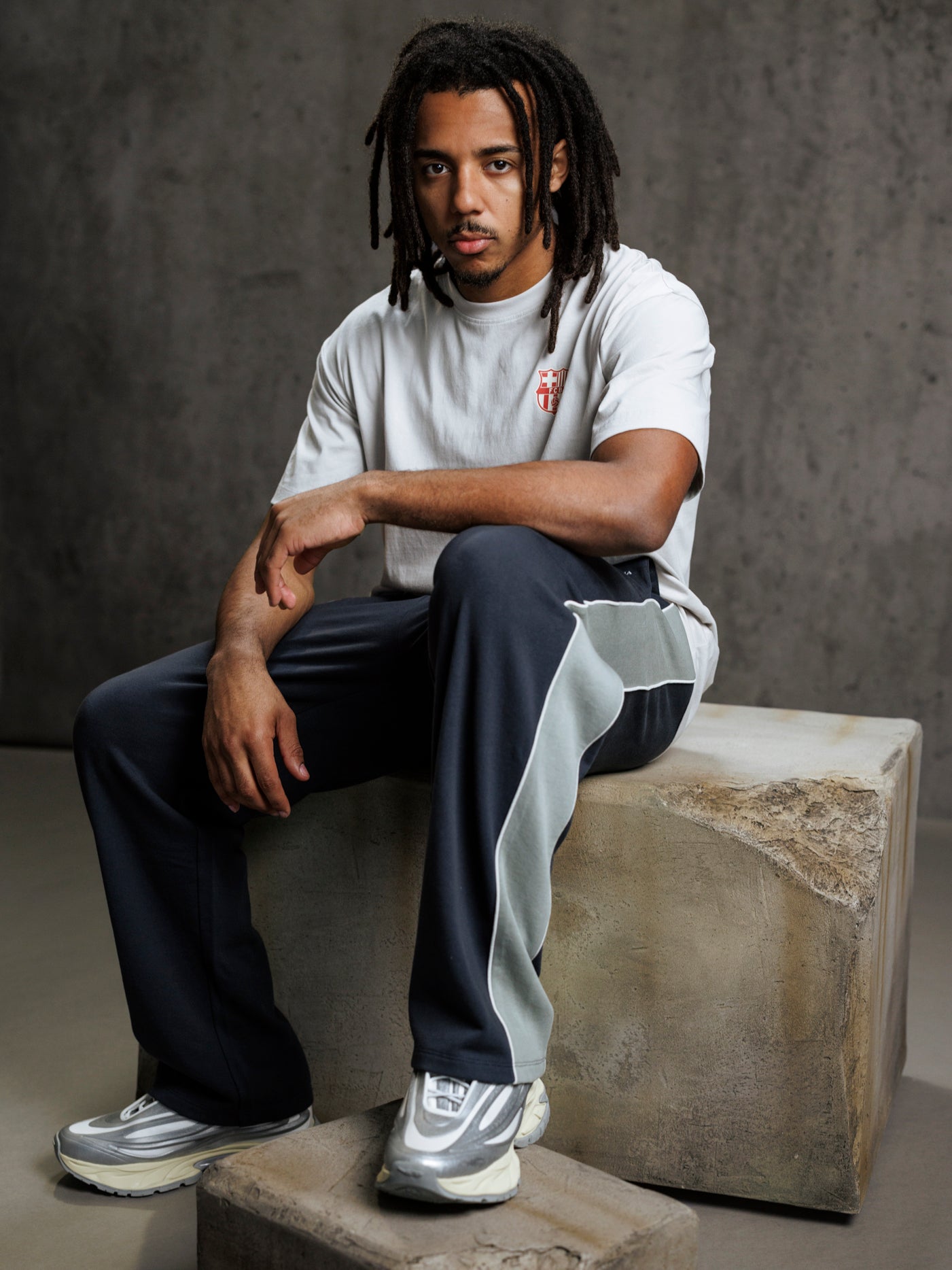 Pants Grey Aftermatch Barça