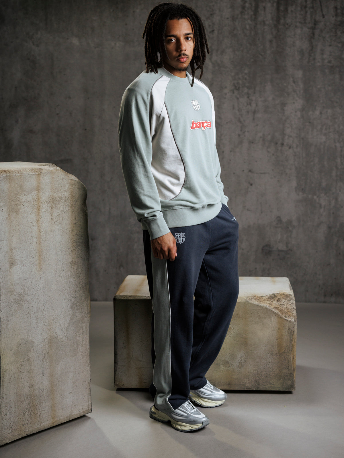 Pants Grey Aftermatch Barça