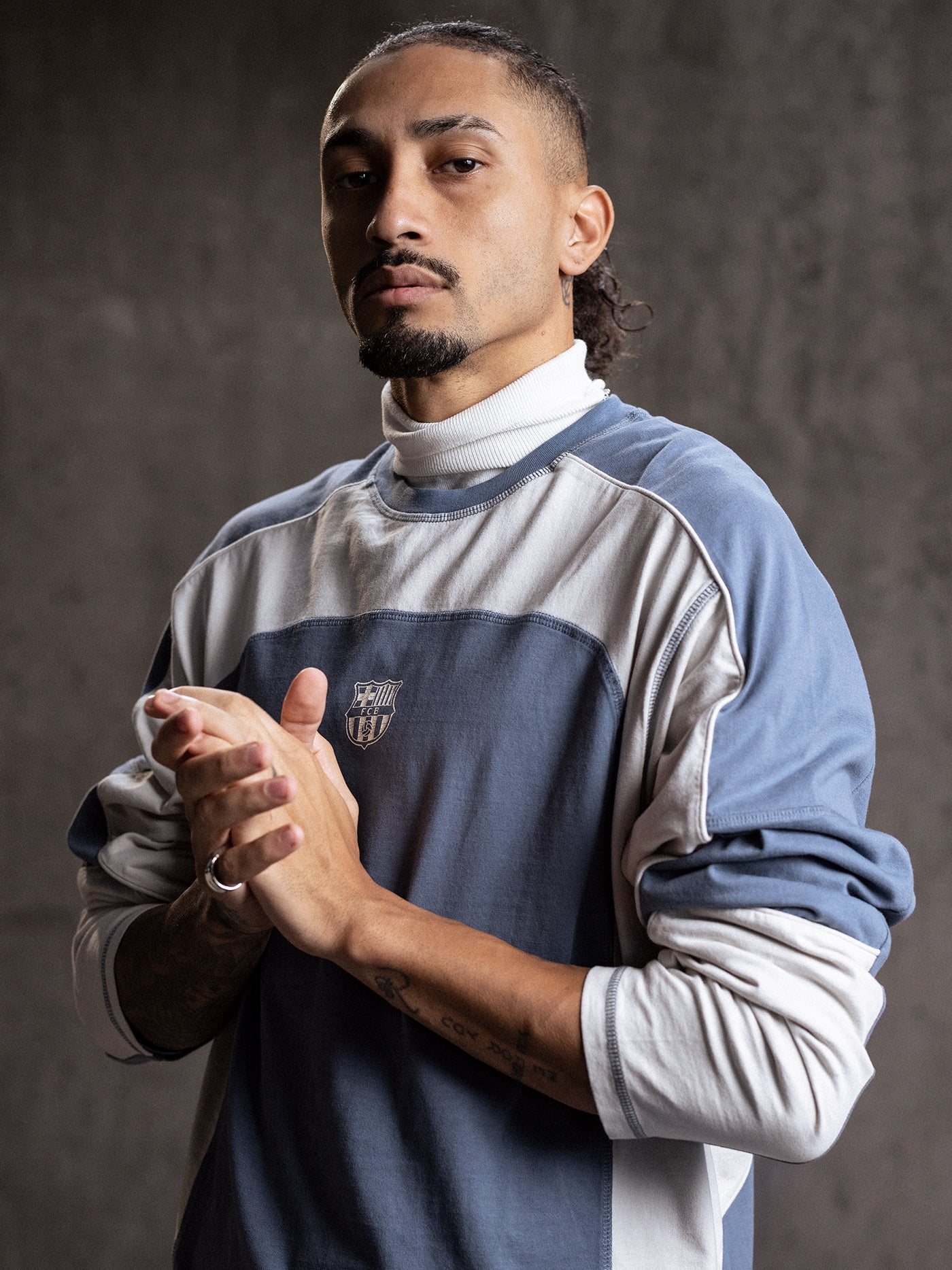 Tee Blue Aftermatch Barça