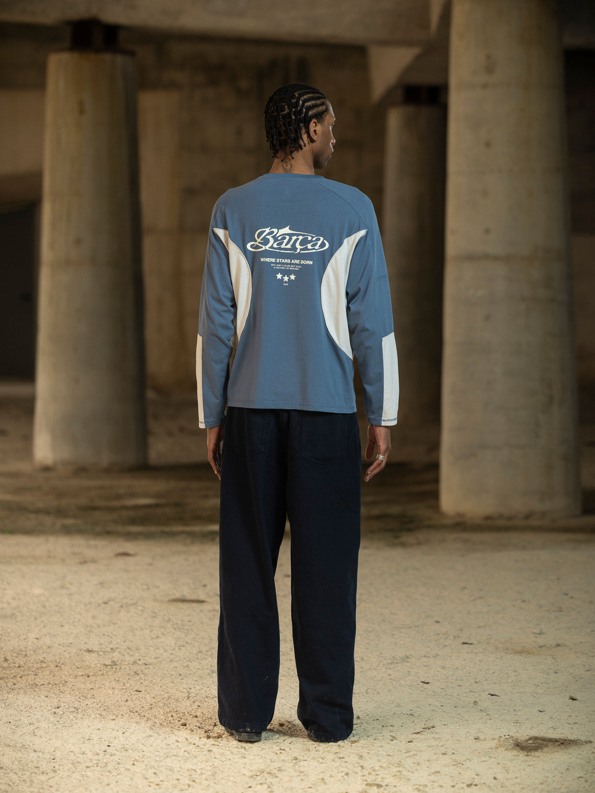 Tee Blue Aftermatch Barça