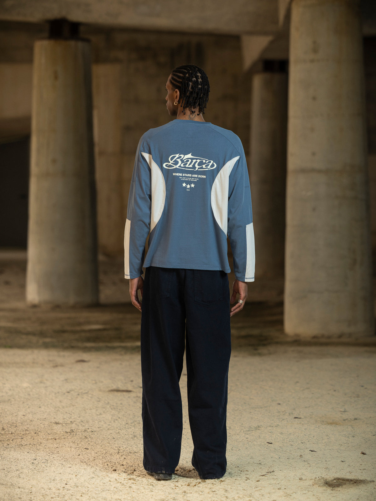 Tee Blue Aftermatch Barça