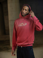 Hoodie Red Aftermatch Barça