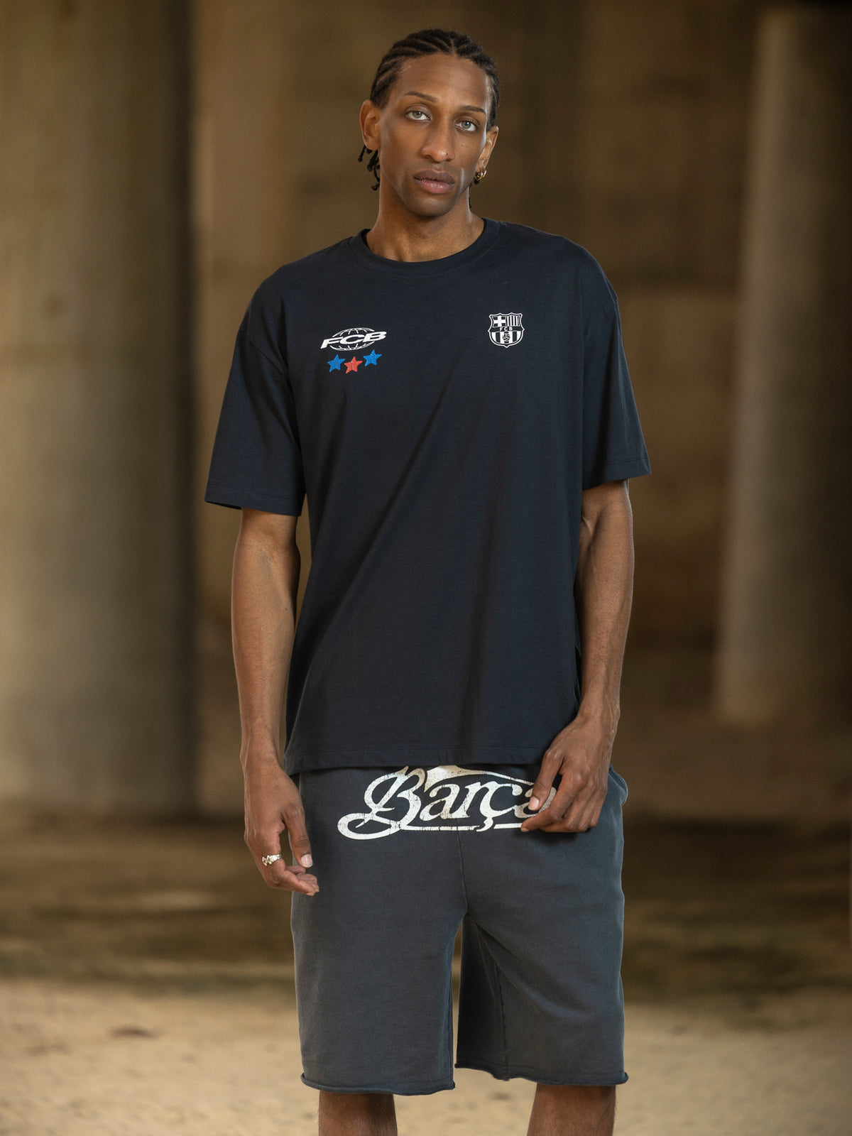 Tee Grey Aftermatch Barça