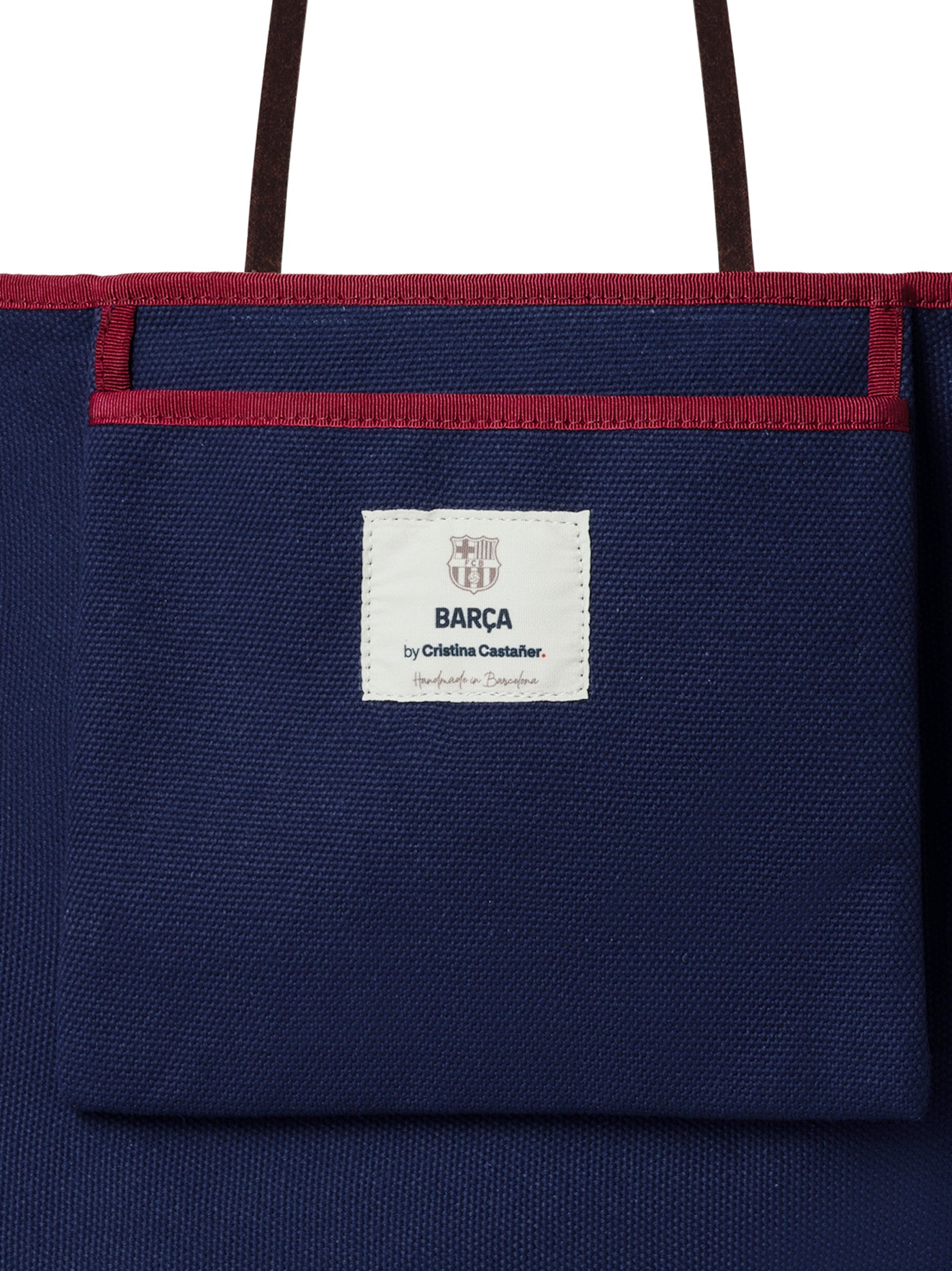 Shopping Bag de cotó Blaugrana Barça x Cristina Castañer