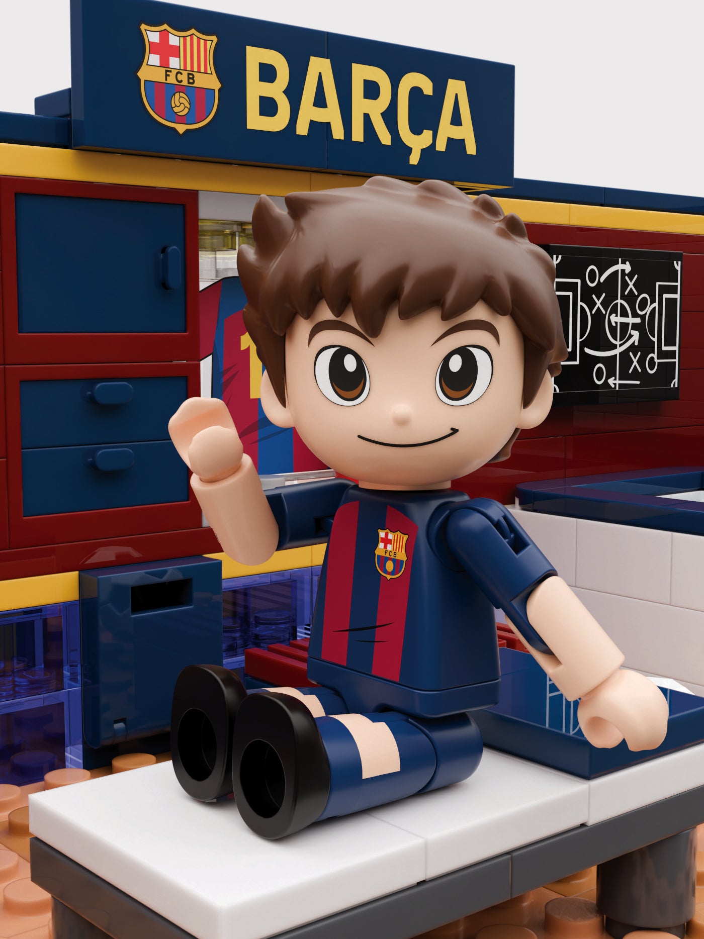 Set Construcción Vestuario FC Barcelona
