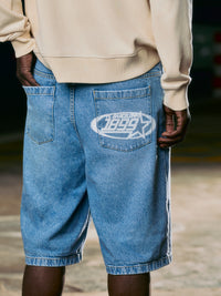 Pantalón Corto Denim Racing Barça