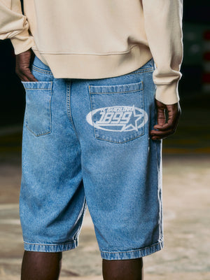 Short Denim Racing Barça