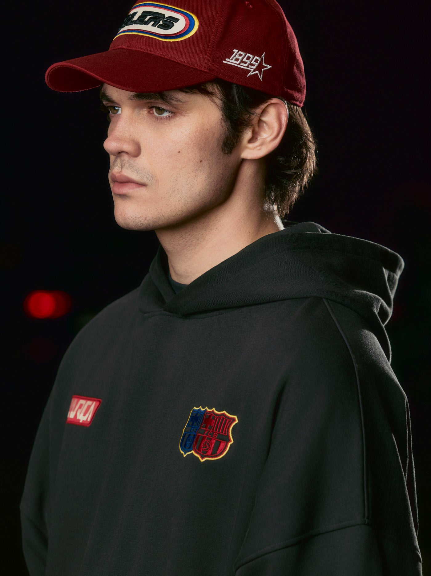 Casquette Burgundy Racing Barça