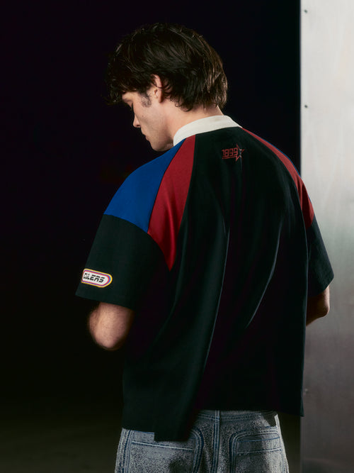 Polo Half Zip Anthracite Racing Barça