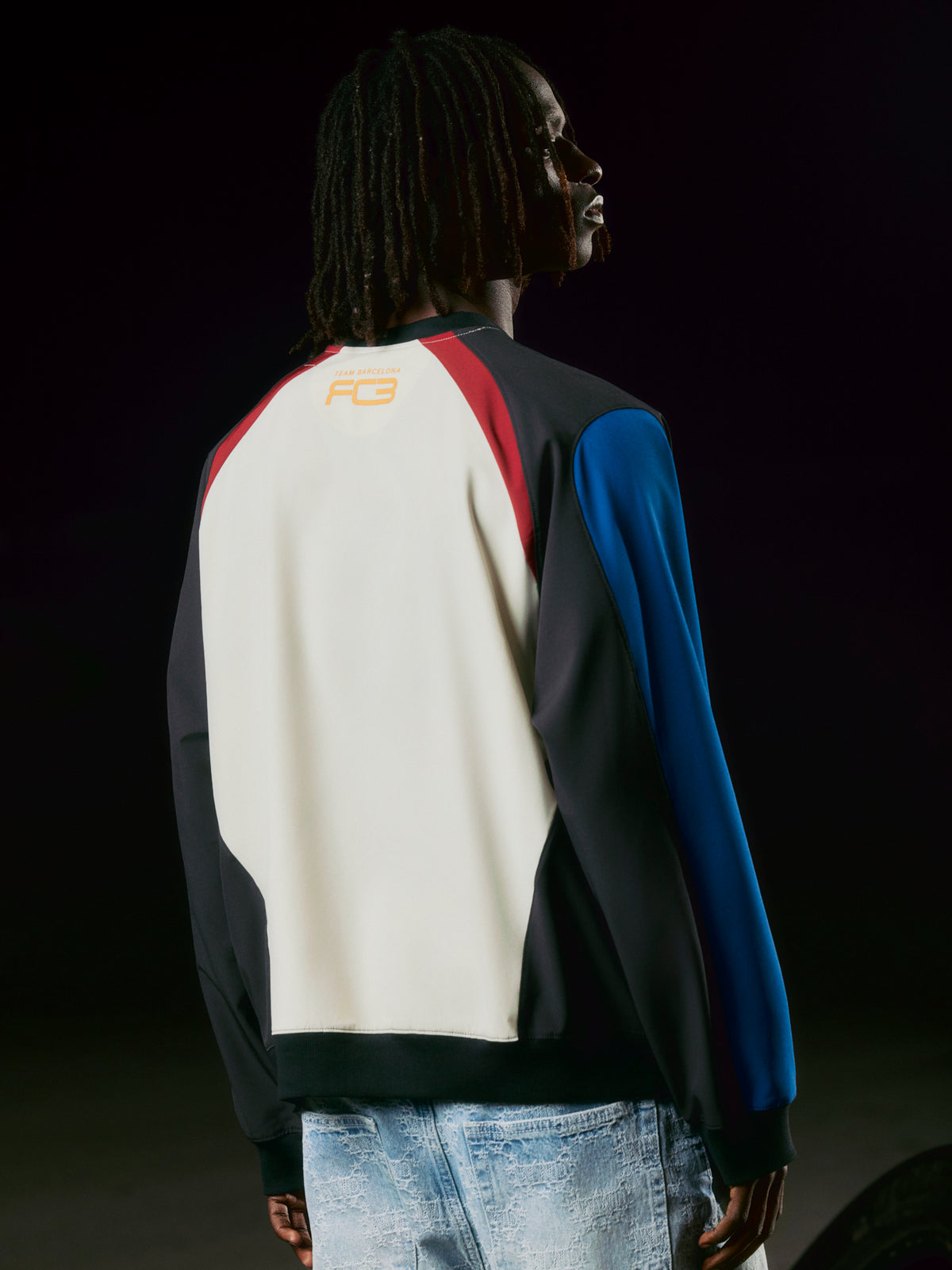 Crew Nylon Racing Barça Sweatshirt | FC Barcelona – Barça Official Store