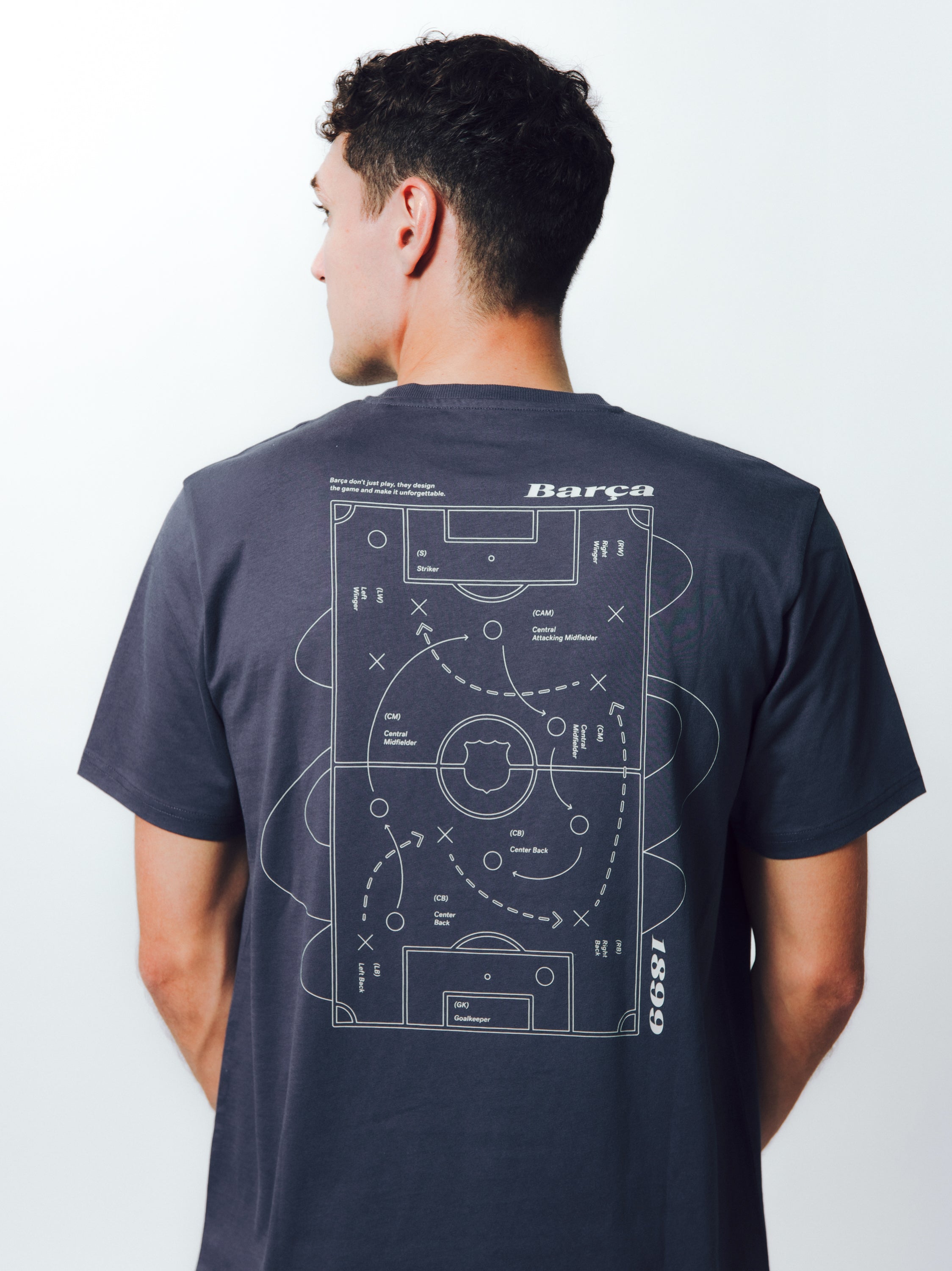 ブルー タクティクス バルサ Tシャツ | FCバルセロナ – Barça Official
