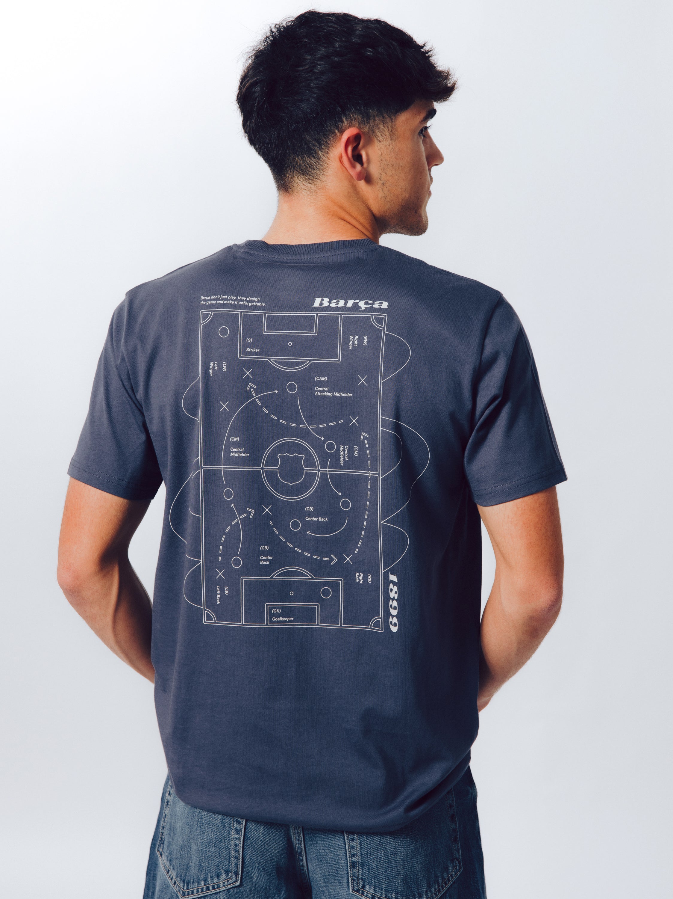 Camiseta Azul Táctica Barça