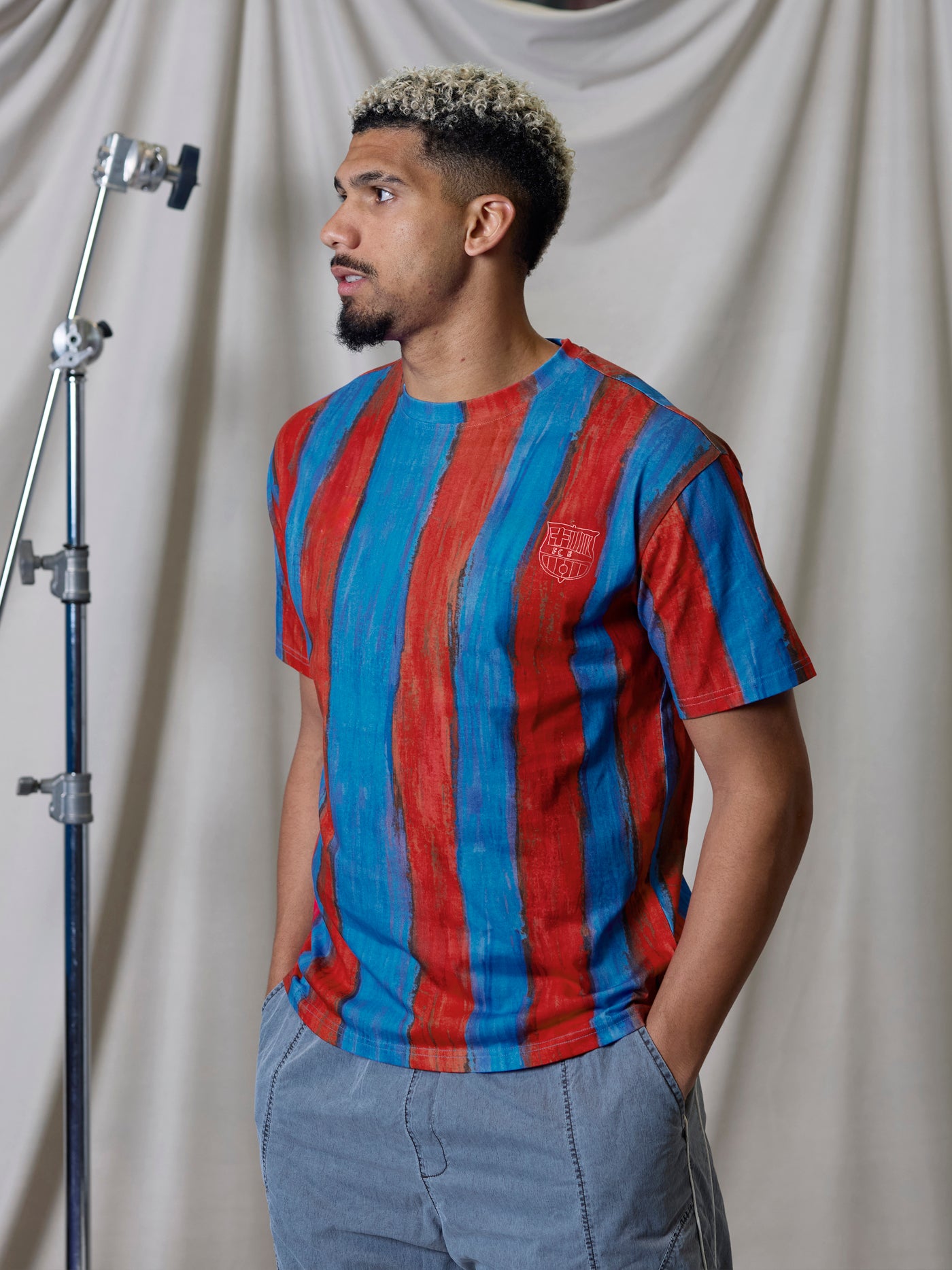 T-Shirt FC Barcelona x LCDC – Blaugrana al vent