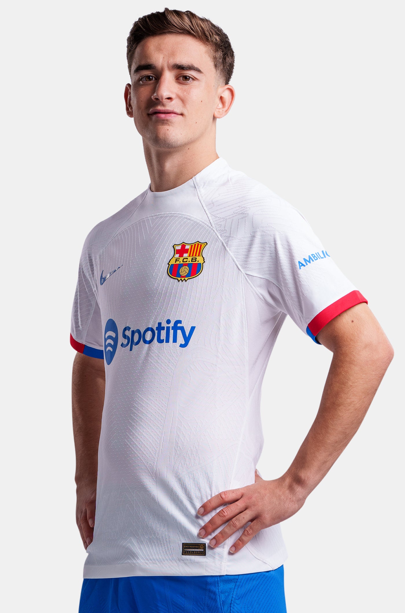 UCL FC Barcelona away shirt 23/24 Player’s Edition - GAVI