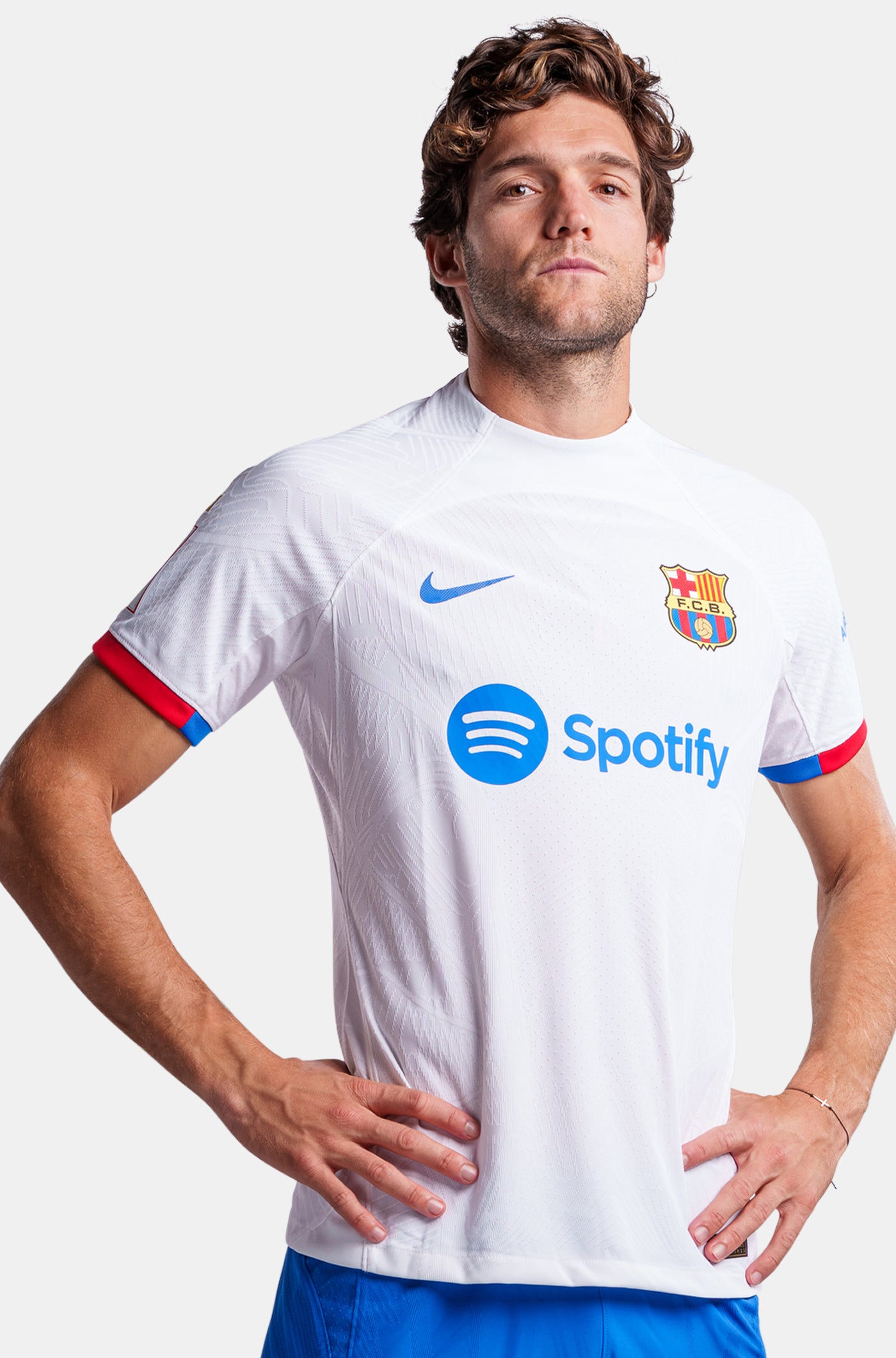 LFP FC Barcelona away shirt 23/24 Player’s Edition  - MARCOS A.
