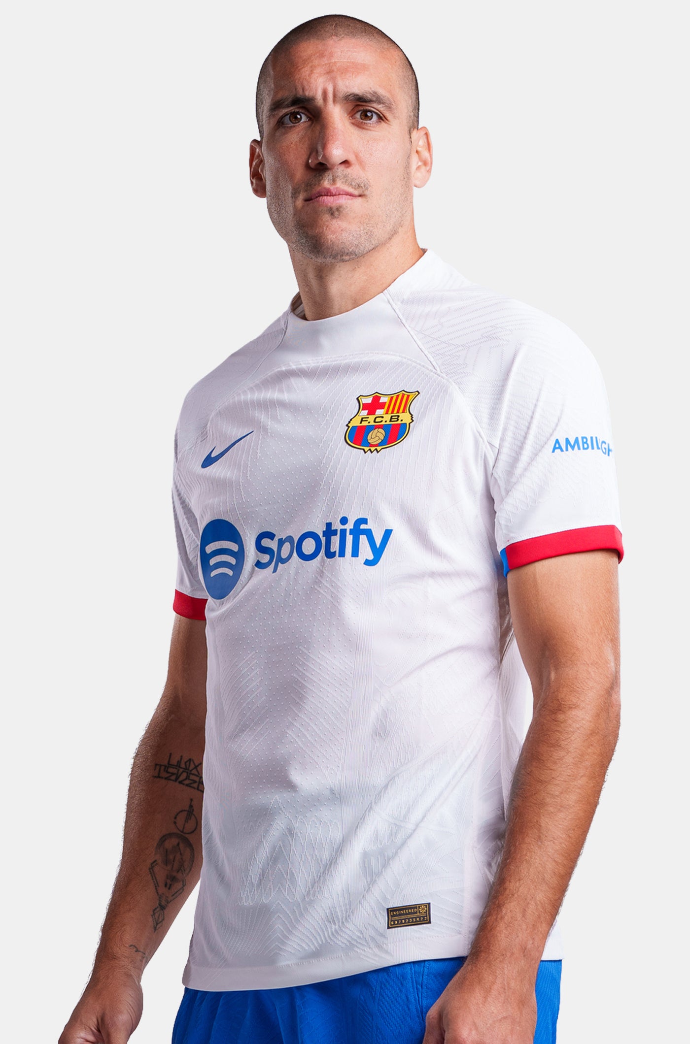 UCL FC Barcelona away shirt 23/24 Player’s Edition - ROMEU