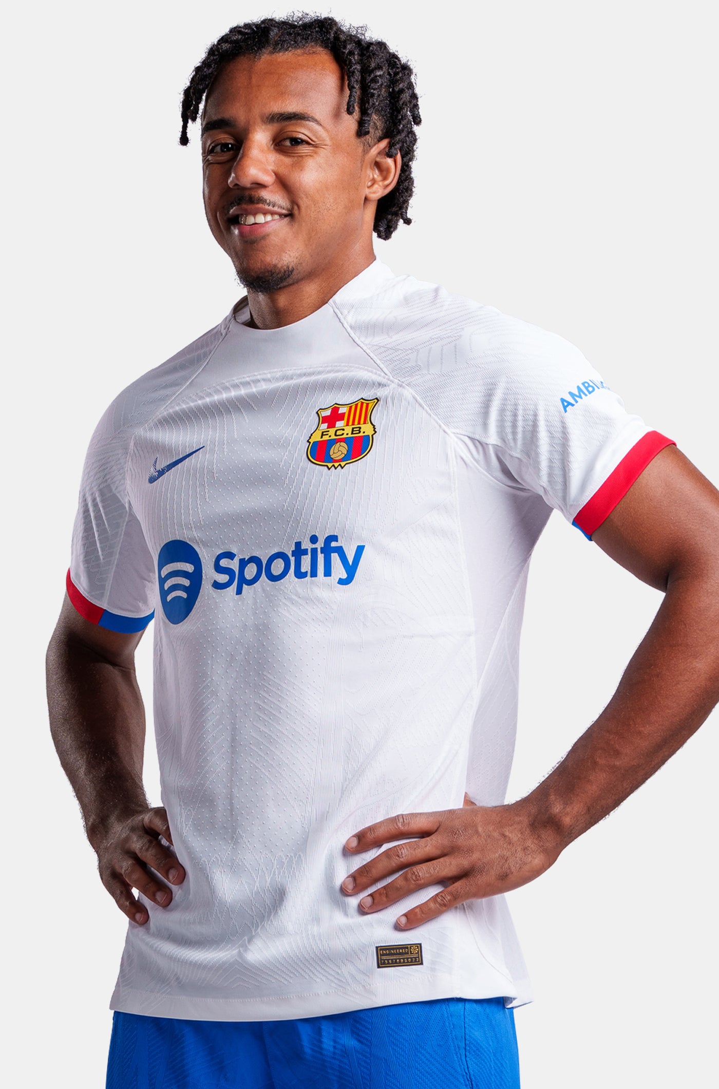 UCL Camiseta segunda equipación FC Barcelona 23/24 Edición Jugador - KOUNDE
