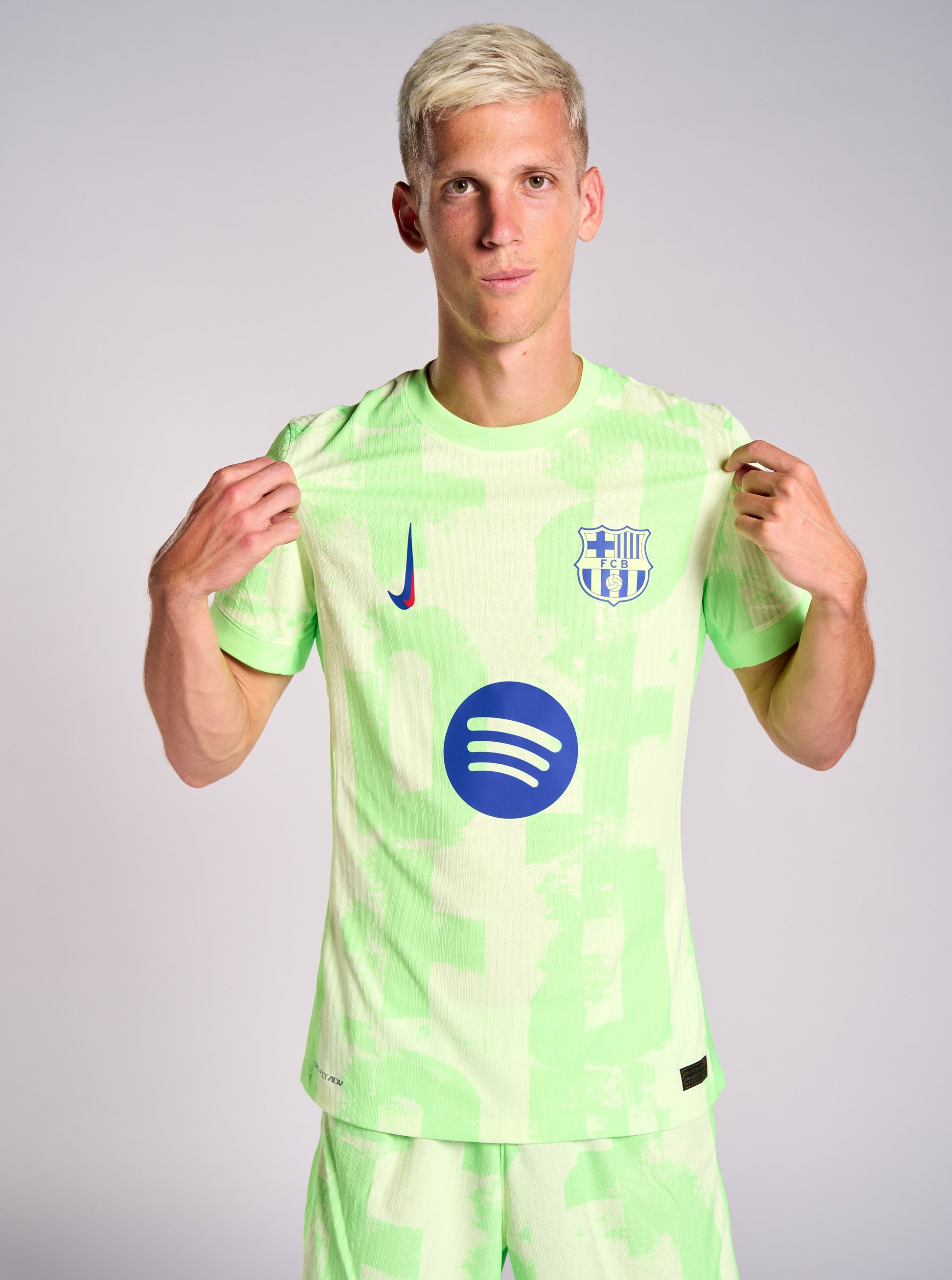 OLMO | UCL Camiseta hombre tercera equipación  24/25 FC Barcelona - Edición Jugador