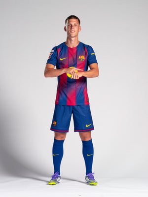 OLMO | La Liga Maillot homme domicile 25/26 FC Barcelona - Édition Joueur