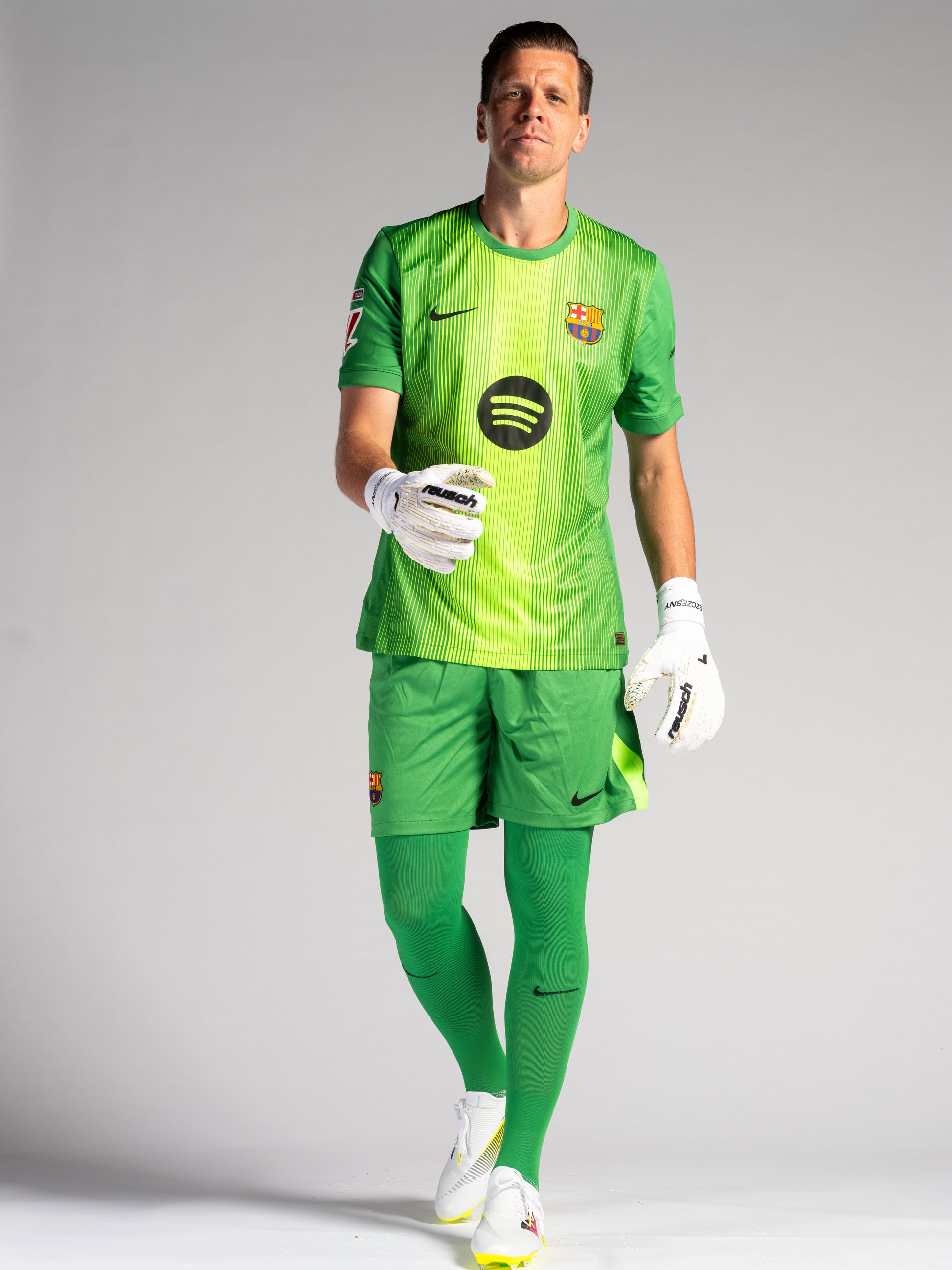 SZCZĘSNY | La Liga Men's goalkeeper jersey 25/26 FC Barcelona