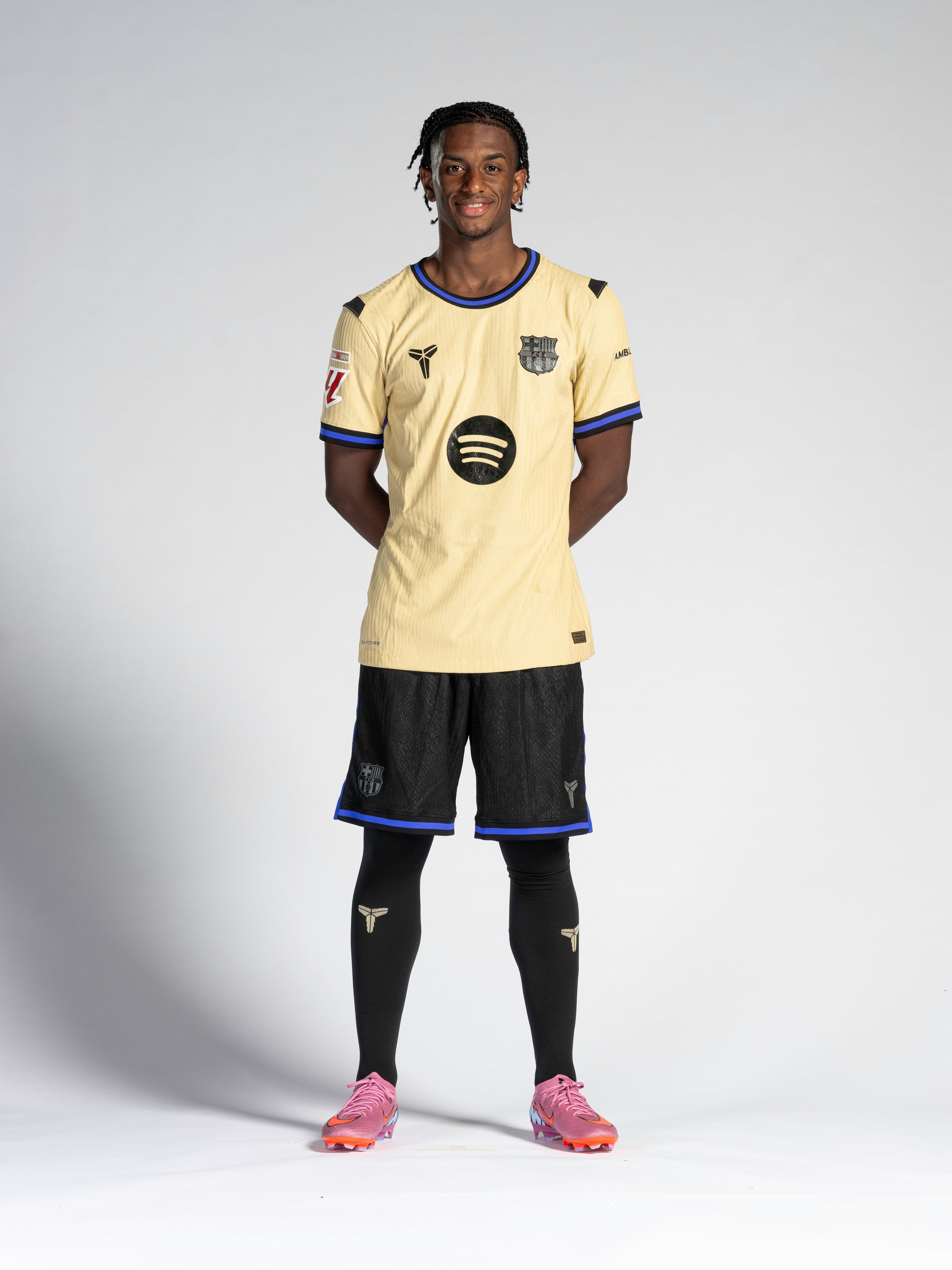BALDE | La Liga Camiseta hombre segunda equipación 25/26 FC Barcelona x Kobe Bryant - Edición Jugador