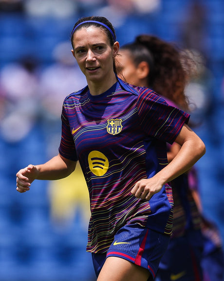 Aitana Bonmati with the FC Barcelona Warm-up Kit Pre-Match