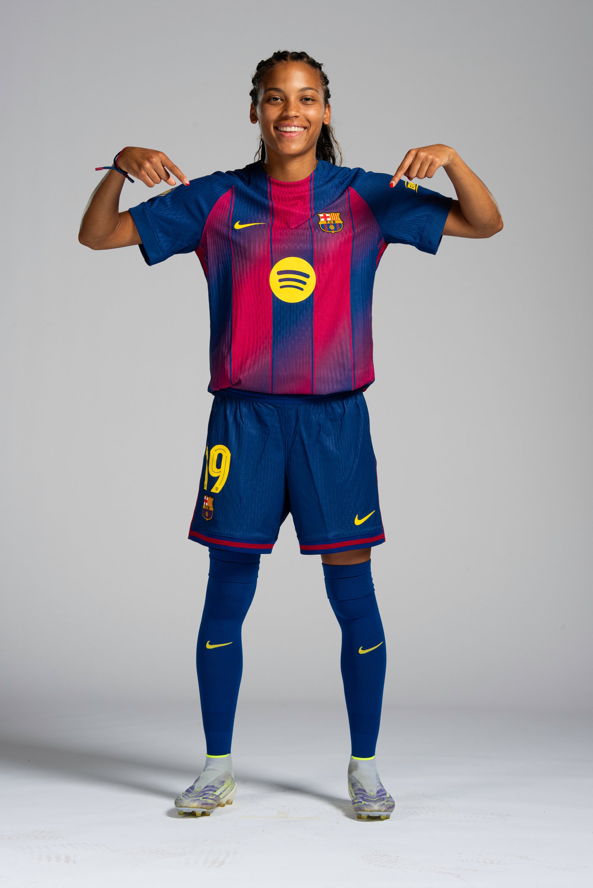 VICKY | Liga F Camiseta mujer primera equipación 25/26 FC Barcelona - Edición Jugador