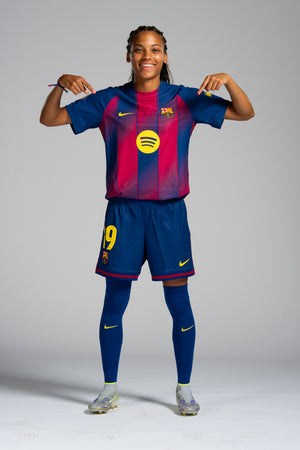 VICKY | Liga F Maillot femme domicile 25/26 FC Barcelona - Édition Joueur