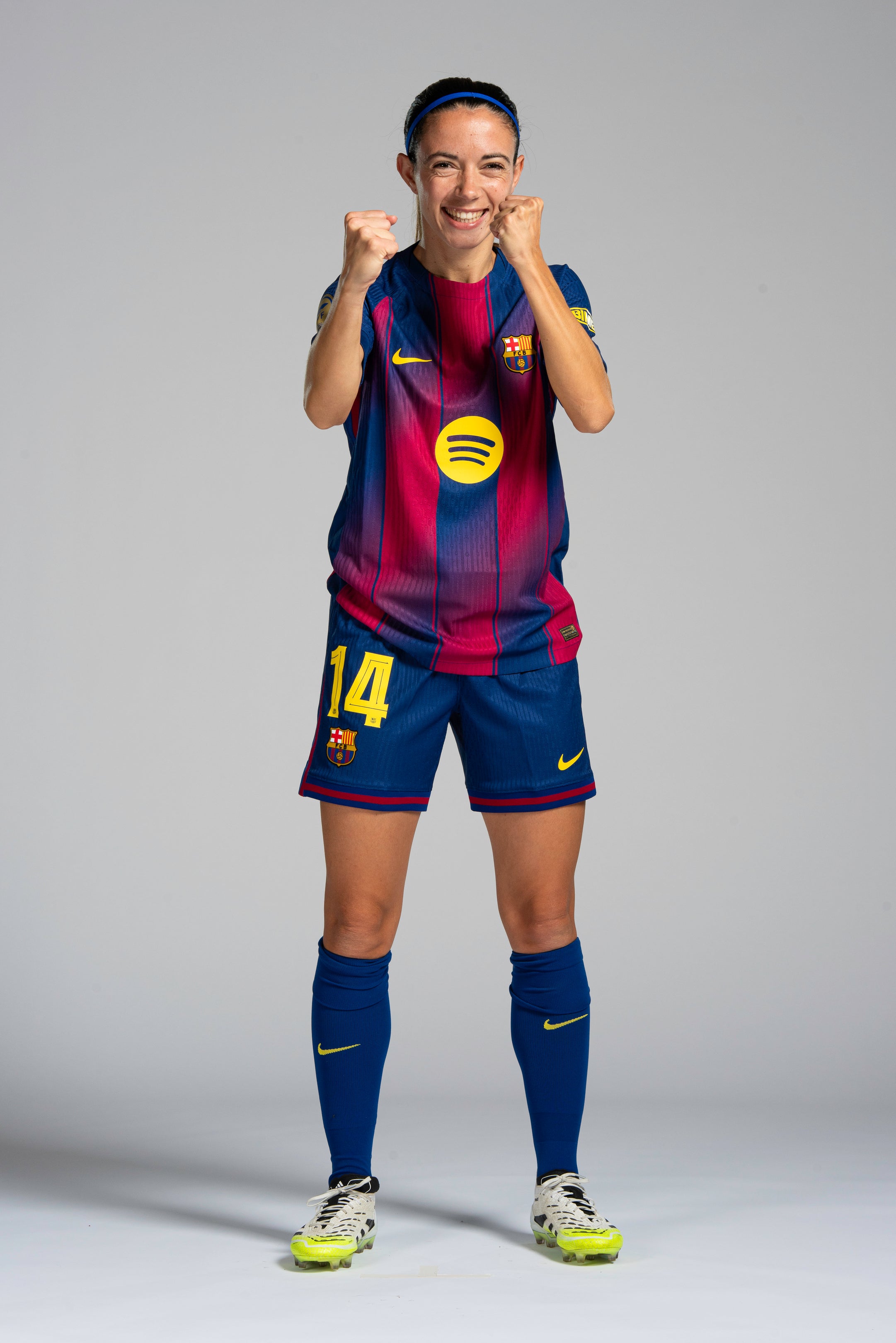 AITANA | Liga F Maillot femme domicile 25/26 FC Barcelona - Édition Joueur