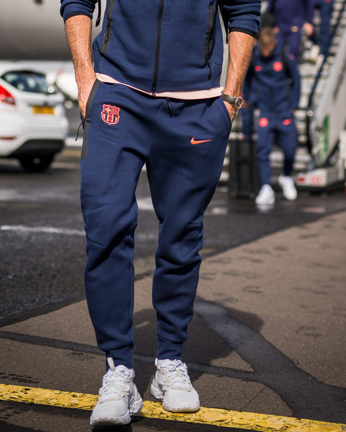 Nike Tech Fleece Blue Pants Nike Sportswear Tech Fleece Track