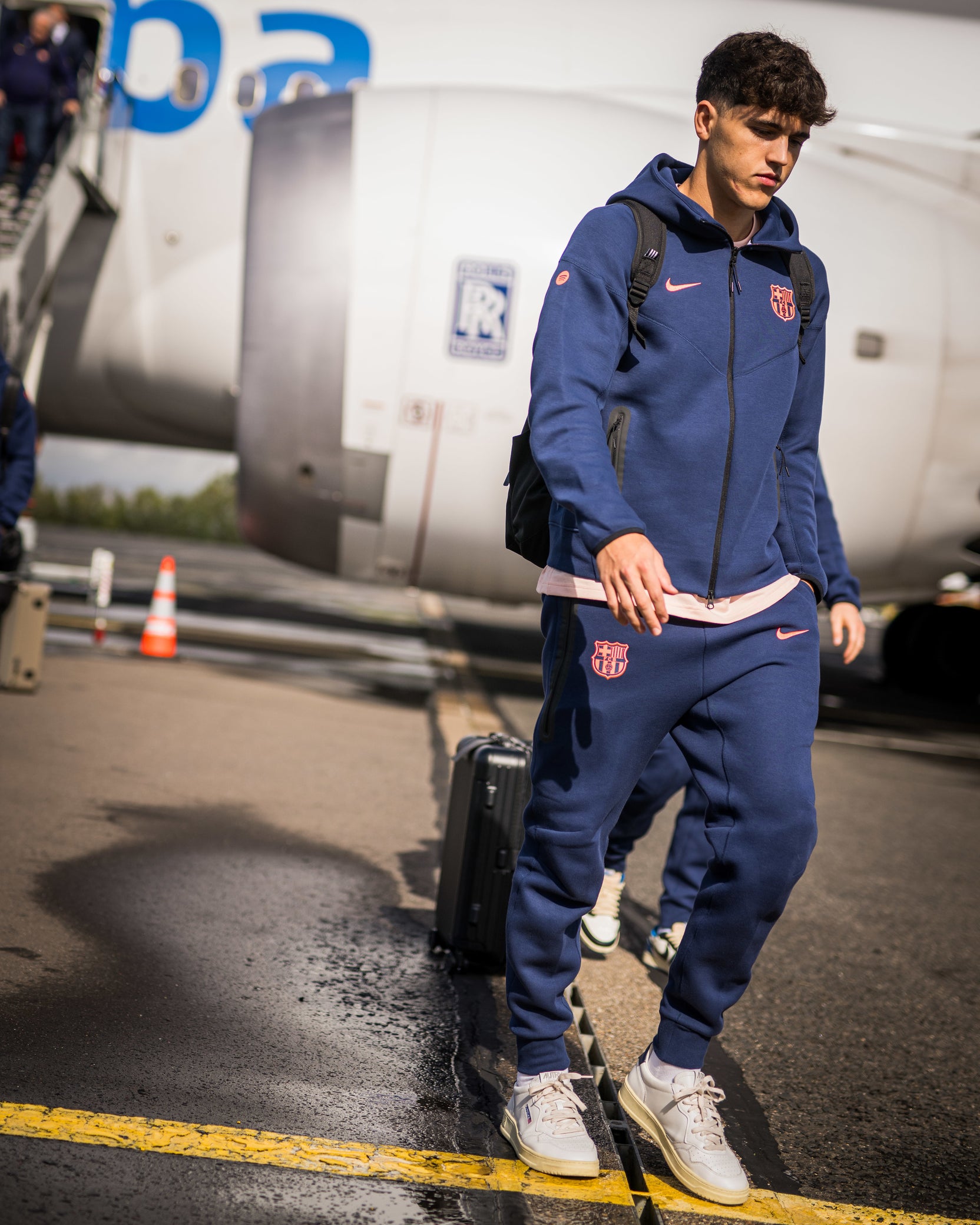 Pant tech fleece Barça Nike T90