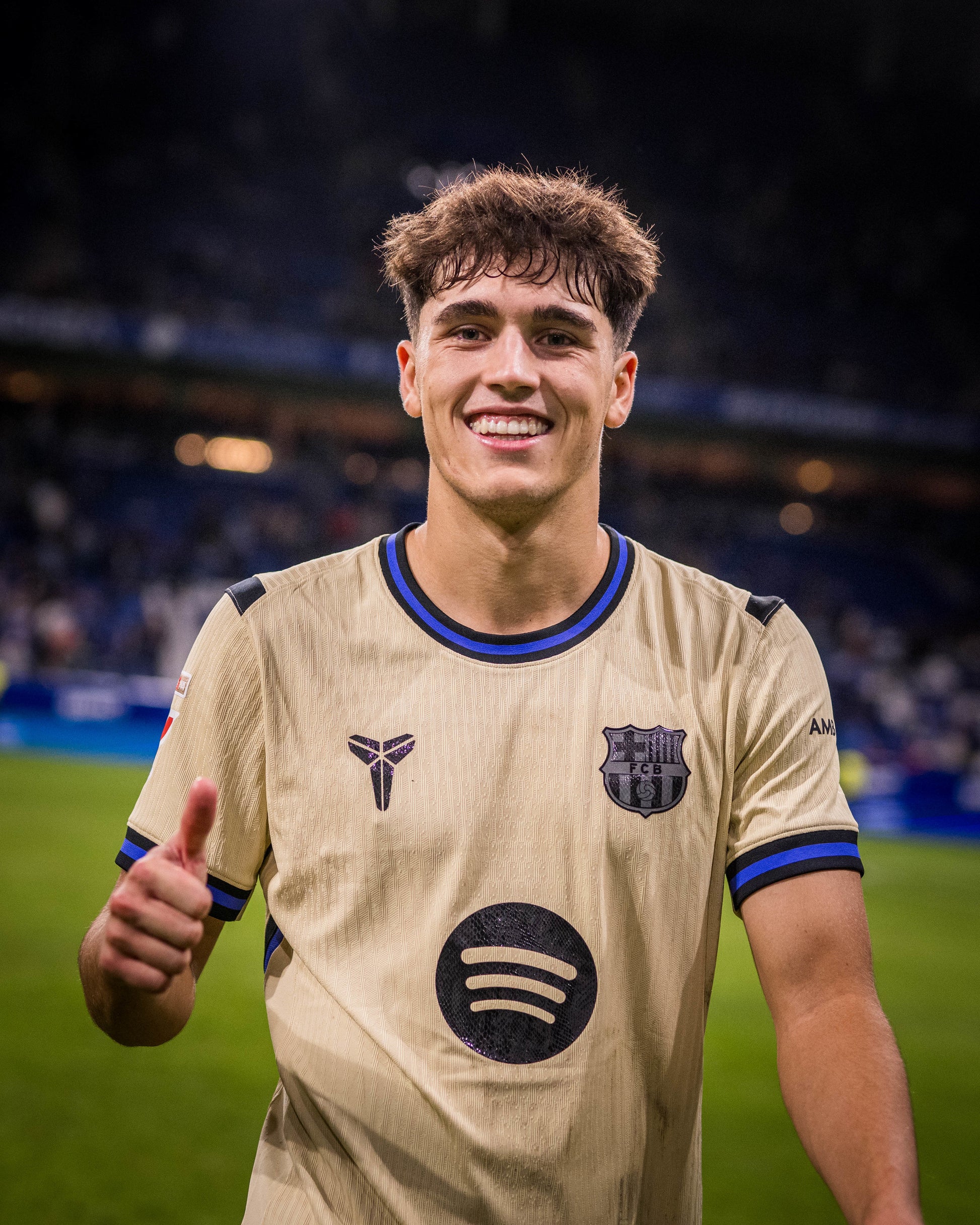 CUBARSÍ | UCL Men's away jersey 25/26 FC Barcelona x Kobe Bryant - Player's Edition