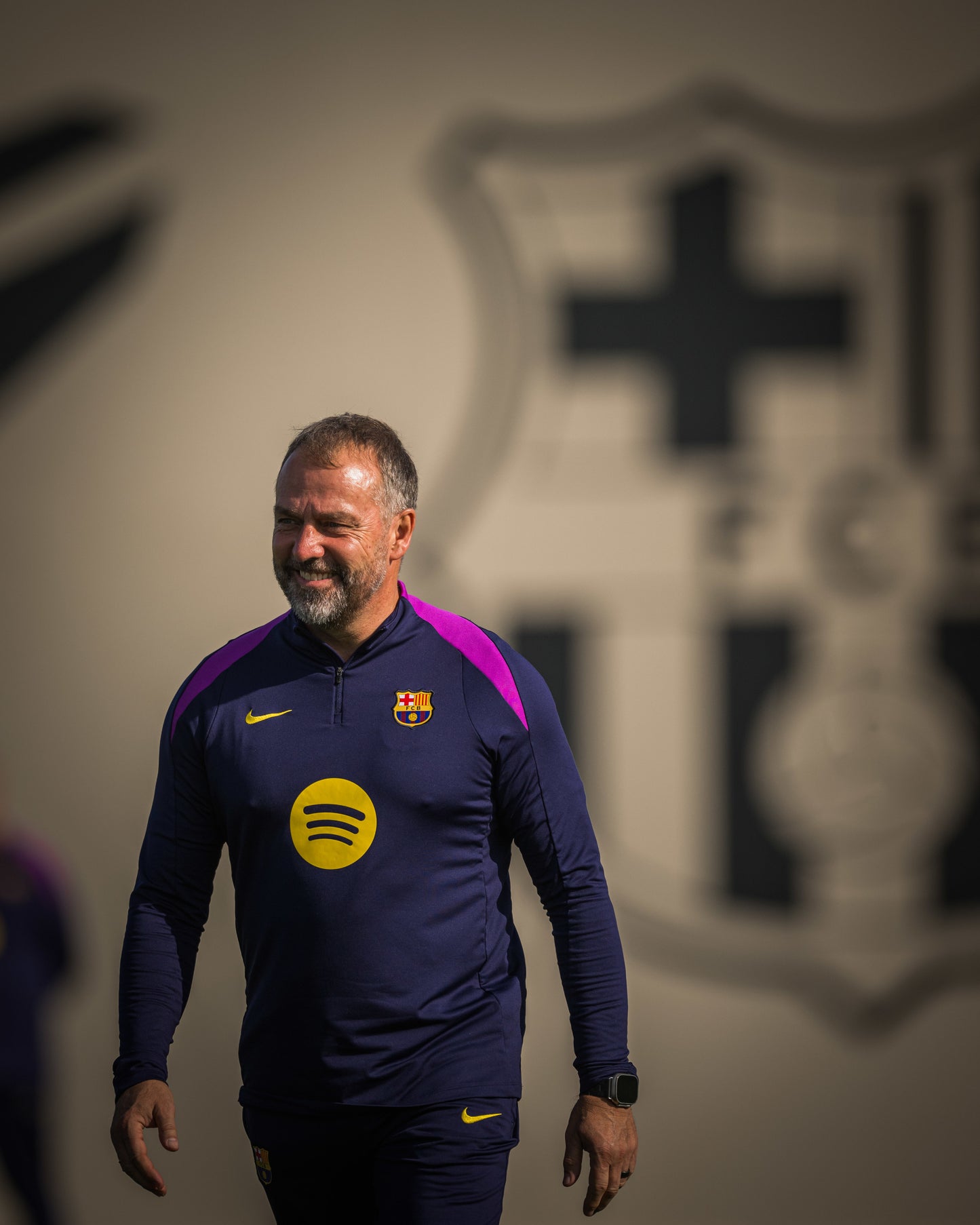 Sweat d'entraînement entraîneur FC Barcelone 25/26